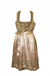 wundeschnes Groe Gre Dirndl grn-gold