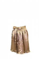 Dirndl-Schrze gold mit Rschen