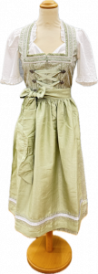 Dirndl_lindgruen_77cm_lindgruene_Schuerze_weisse_Bluse